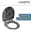 SCHÜTTE WC Sitz GREY HEXAGONS, Duroplast Toilettensitz mit Produktbild-Vorschau 4