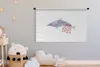MuchoWow® Wandteppich Wandbehang Delfin - Pflanzen - Meer - Produktbild-Vorschau 3