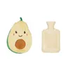 Borsa dell'acqua calda con fodera "Avocado", circa 20 x 30 Anteprima dell’immagine prodotto 3