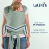 Laleni Tragetuch Baby Neugeborene aus 100% Baumwolle - Produktbild-Vorschau 2