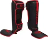 RDX Sports Protège-tibias F6 Kara MMA - Noir mat - Rouge - Voir les images du produit 1