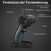 Ferngesteuertes Boot 2 Stück, RC Boot mit LED-Licht für Produktbild-Vorschau 3