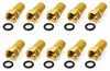 10x F-Stecker 8 mm mit Gummidichtring für Koaxialkabel Produktbild-Vorschau 1