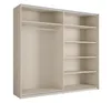 AX LIVING Keiderschrank Schiebetüren Spiegel Lunoria 221 cm Produktbild-Vorschau 6
