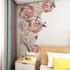 Wandtattoo Pfingstrose Rosenblüten Wandsticker Produktbild-Vorschau 3