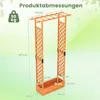 COSTWAY Blumenkasten, Pflanzkasten mit Rankgitter, Produktbild-Vorschau 9