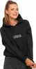 Warmes Damen MORAJ Kapuzensweatshirt mit Stickerei Glatt Produktbild-Vorschau 3