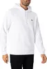Lacoste Logo Pullover Hoodie, Weiß XXL Produktbild-Vorschau 1
