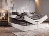 Boxspringbett 200x200 mit Bettkasten NOLARO, Komplett-Set Produktbild-Vorschau 2