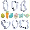 Ausstecher Ostern, Ausstechförmchen Ostern Set,Edelstahl Produktbild-Vorschau 1