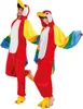 Two people wearing parrot costumes. Produktbild-Vorschau