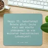 Mr. & Mrs. Panda Mousepad Spruch 33. Geburtstag - Produktbild-Vorschau 2