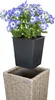 CASARIA® Set di 3 Vasi da Fiori in Polyrattan Intrecciato Anteprima dell’immagine prodotto 3