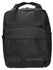 Kleiner Rucksack BKR-502 aus schwarzem Kunstleder, 26x29x10 Produktbild-Vorschau 2