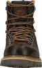A close-up front view of a brown leather boot. Anteprima dell’immagine prodotto