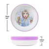 Frozen Kindergeschirr Set rutschfest mit Kinderbesteck BPA Produktbild-Vorschau 4