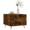 The Living Store Couchtisch Räuchereiche 50x50x40 cm Produktbild-Vorschau 3