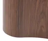 BELIANI Couchtisch Dunkelbraun MDF Holzoptik Asymmetrisch Produktbild-Vorschau 8