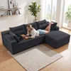 GLP Modulares Ecksofa 256 cm aus Cord, 4-Sitzer mit Produktbild-Vorschau 3