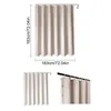 MODFU Duschvorhang 183x183cm, wasserabweisend Leinenoptik, Produktbild-Vorschau 2