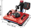 VEVOR prenosový lis 38 x 30 cm tepelný lis 10 v 1 lis na Náhľad obrázku produktu 8
