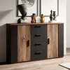 Kommode Schlafzimmer SOLMS-83 in Flagstaf Eiche dunkel Nb. Produktbild-Vorschau 3