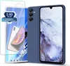 A smartphone case and screen protector are displayed together. Produktbild-Vorschau