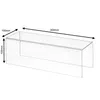 Dekobrücke aus Acrylglas in 300x100x100mm - Zeigis® / Produktbild-Vorschau 3