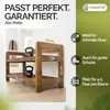 CASARIA® Schuhregal mit 2 Ebenen 75x26x42cm Produktbild-Vorschau 5