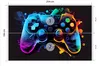 Muralo netkané GAMEPAD abstrakce tapety nástěnné 254cm x Náhled obrázku produktu 2