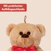 Teddybär mit Herz I LOVE YOU Plüsch-Teddy braun 25 cm Produktbild-Vorschau 2