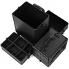 Kosmetikkoffer auf Rollen Aluminium Schwarz 70L Make-up Produktbild-Vorschau 5