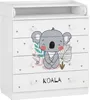 Table à langer 800 Shefa Kids, blanc, Koala Voir les images du produit 5