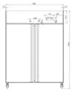 GastroHero Kühlschrank GNH1410TNM | 1350 Liter | GN 2/1 | Produktbild-Vorschau 10