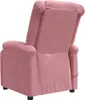 vidaXL Massagesessel Rosa Samt Produktbild-Vorschau 5