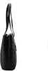 Elegante schwarze Damentasche mit Fächern und Produktbild-Vorschau 6
