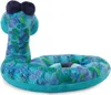 A plush toy snake coiled on a white background. Produktbild-Vorschau