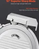 Close-up of a meat slicer blade and sharpener. Náhled obrázku produktu