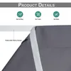 Francuska zasłona zaciemniająca ciemnoszara, ekran Podgląd zdjęcia produktu 6