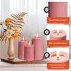 Meisterhome® 3er-Set Flammenlose LED Kerzen Rustik mit Produktbild-Vorschau 7