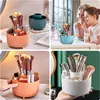 Kosmetik Make Up Organizer,360°Drehbarer Pinsel Produktbild-Vorschau 5
