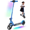 KXQ-EPRO Elektroscooter Kinder Klappbar Elektroroller Blau Produktbild-Vorschau 1