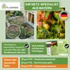 TTL GARDEN Vogelschutznetz 5x10m schwarz 20g/m² engmaschig Produktbild-Vorschau 7