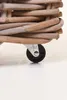 VIVANNO Corbeille à bois en rotin RODAR Coffret, tressé Voir les images du produit 4