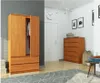 BDW, Armoire 2 portes, 2 tiroirs, 180x90x51 cm, aulne Voir les images du produit 3