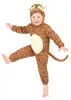 Süsser Tiger Kinderkostüm Raubkatze orange-schwarz-weiss - Produktbild-Vorschau 3