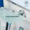 bremermann Bad-Serie LUCENTE Glasablage aus Edelstahl Produktbild-Vorschau 4