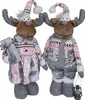 Elch 52-80cm (72-100cm), 2er Set Dekofigur Weihnachten Produktbild-Vorschau 2