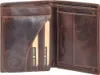 Greenburry Rugged Geldbörse Leder 10x12 cm braun Produktbild-Vorschau 9