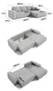 3 Sitzer Ecksofas in L-Form ANTONIO NEW L 294x185cm, Produktbild-Vorschau 6